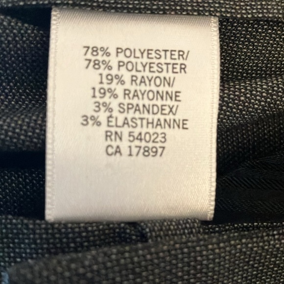 Banana Republic: Gray Martin Fit Boot Cut Dress Pants- 8 - Picture 3 of 16